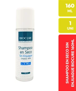 Biocure Shampoo en Seco Sin Enjuague 160 ml