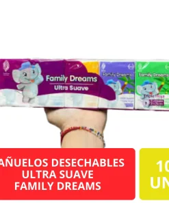 Family Dreams Pañuelos Desechables Ultra Suave 10 Unidades