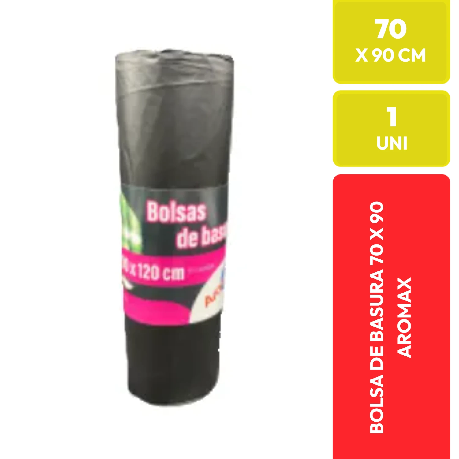 Aromax Bolsa de Basura 70 x 120 cm