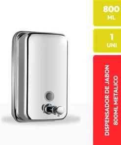 Dispensador de Jabón de Pared Metálico 800 ML