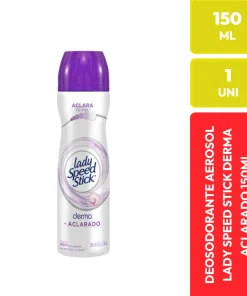 Lady Speed Stick Desodorante Antitranspirante Derma Aclarado Aerosol 150ml
