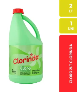 Clorinda Cloro Concentrado 2 Litros - Comercial Elías