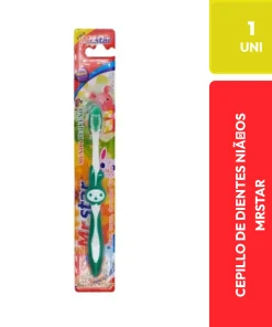 MR STAR Cepillo de Dientes Niños Mundo Pequeño 1 Unidad