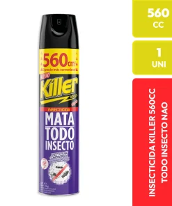 Killer Insecticida Todo Insecto Aerosol 560 CC