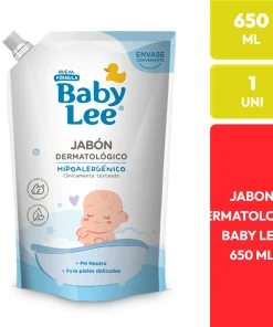 Baby Lee Jabón Dermatológico Hipoalergénico 650 ML - Comercial Elías