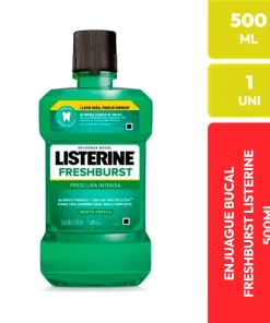 Listerine Freshburst Enjuague Bucal Menta Fresca 500ml