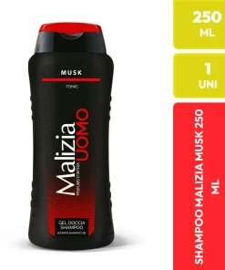 Malizia Uomo Shampoo Gel de Ducha Musk 250 ml