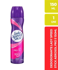 Lady Speed Stick Desodorante Spray Zero Fresh Coconut 91g