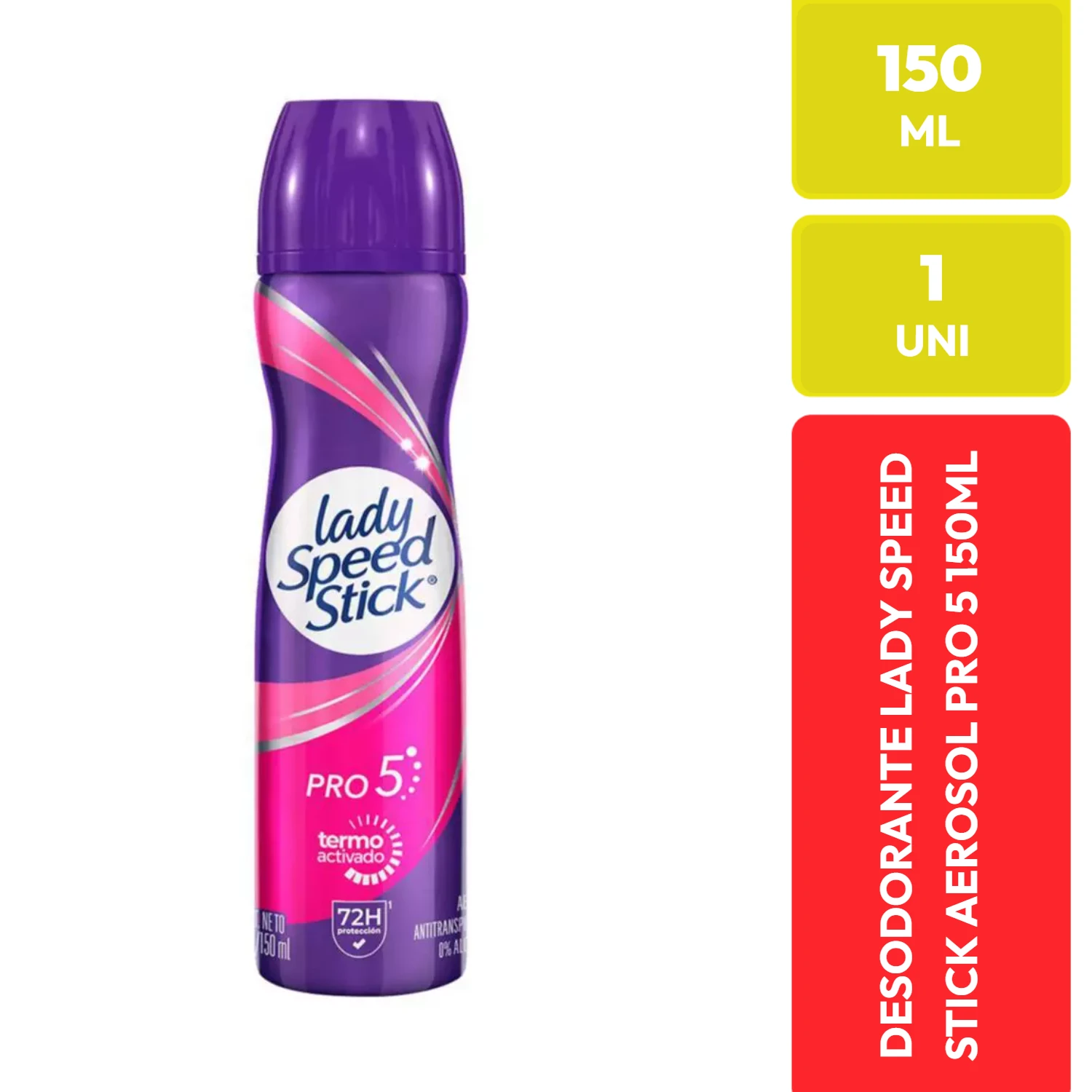 Lady Speed Stick Desodorante Spray Zero Fresh Coconut 91g
