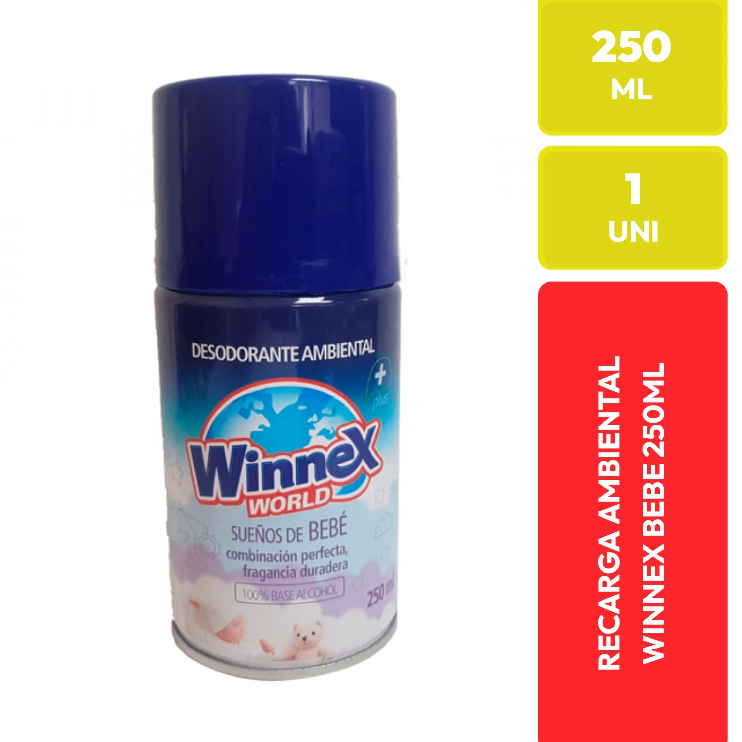 Winnex World Desodorante Ambiental Sueños de Bebé 250 ML