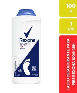 Rexona Talco Desodorante para Pies Efficient Original 100g