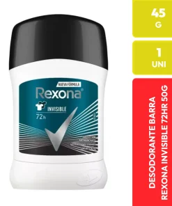 Rexona Invisible Antiperspirante Barra 72h 45g
