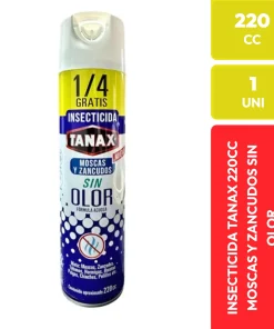 Tanax Insecticida Moscas y Zancudos Sin Olor 220 CC