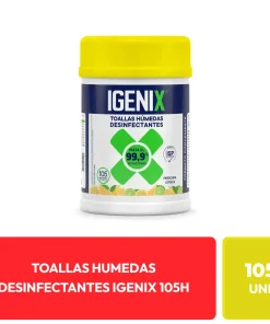 Toallas Húmedas Desinfectantes Igenix Cítricas 105 Unidades