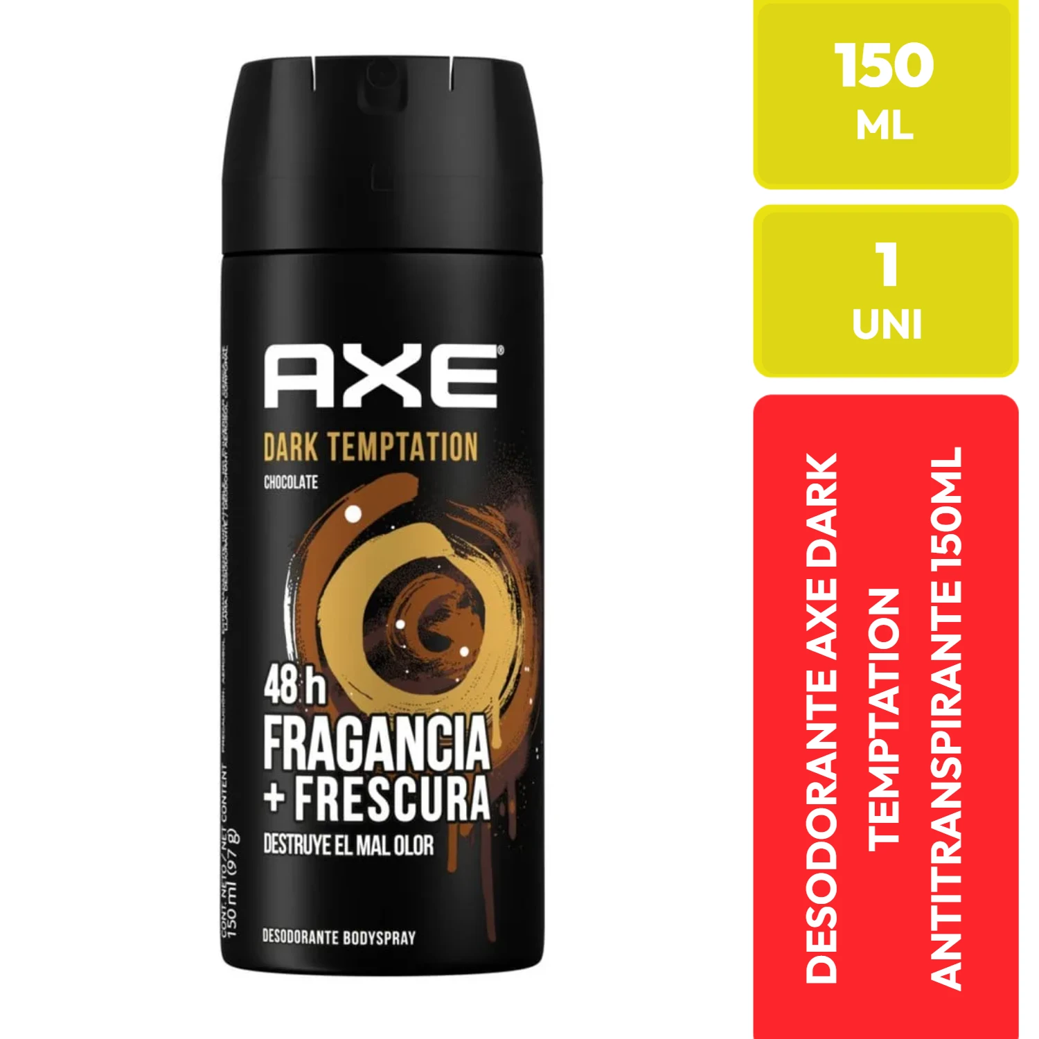 Axe Dark Temptation Antitranspirante Bodyspray 150 ML