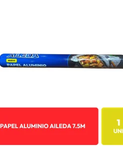 Aileda Papel Aluminio Rollo 7.5 Metros