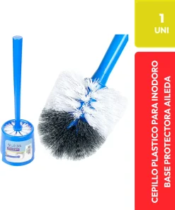 AILEDA Cepillo de Baño para Inodoro con Base Protectora 1 Unidad