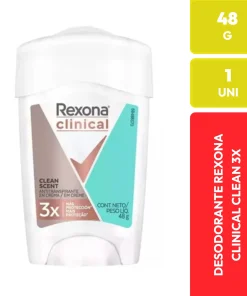 Rexona Clinical Clean Scent Antitranspirante en Crema 48g
