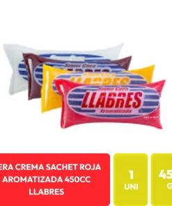 LLABRES Cera Crema Roja Aromatizada Sachet 450g