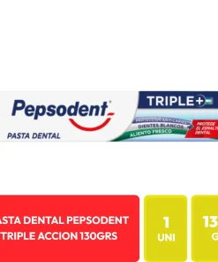 Pepsodent Pasta Dental Triple Acción 130g
