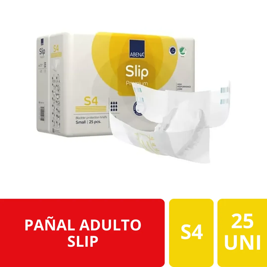 Abena Slip Pañal Adulto S4 Premium 25 Unidades