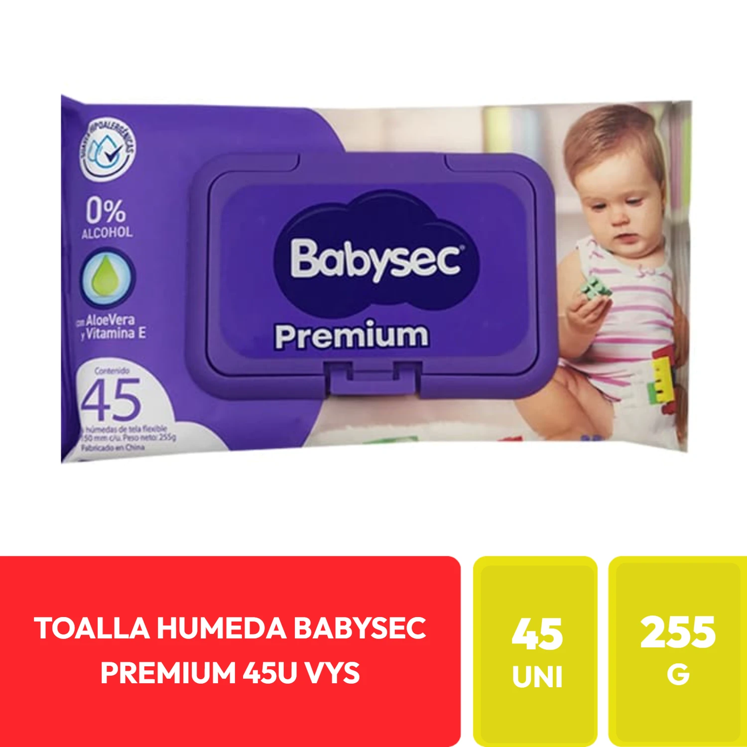 Romiky Toallas Húmedas Bebé pH 5.5 80 Unidades