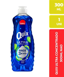 Quix Ultra Concentrado Lavaloza Active Gel 300 ml