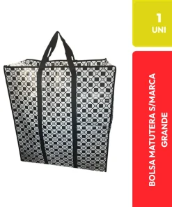 Bolsa Matutera Reutilizable Grande Diseño Cuadros