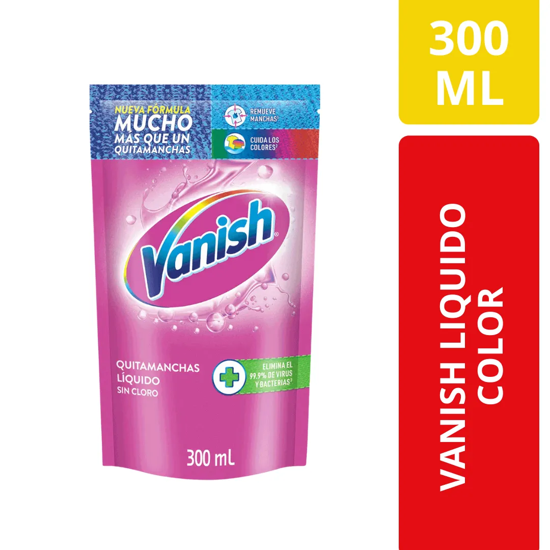 Vanish Quitamanchas Líquido Color 300 ml