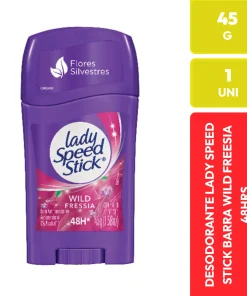 Lady Speed Stick Desodorante Barra Antitranspirante Wild Freesia 45g